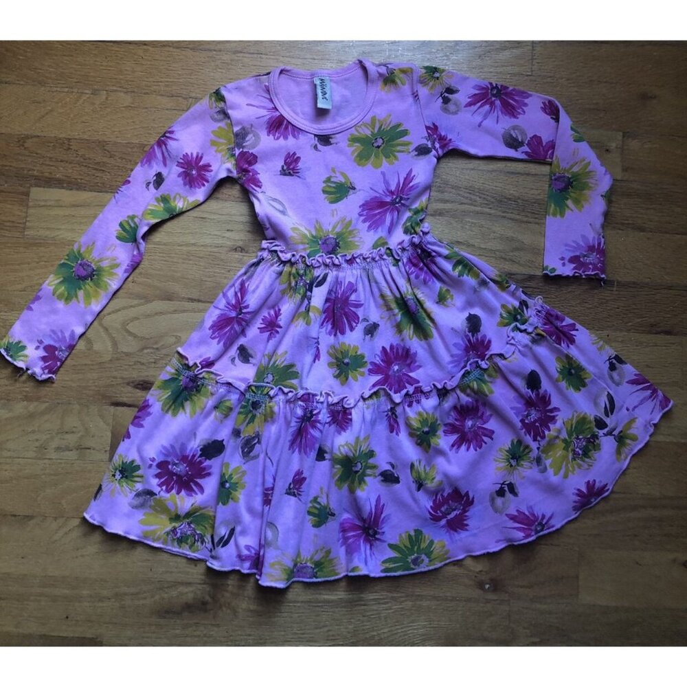 Mignone Pink Floral Dress Size 5-6